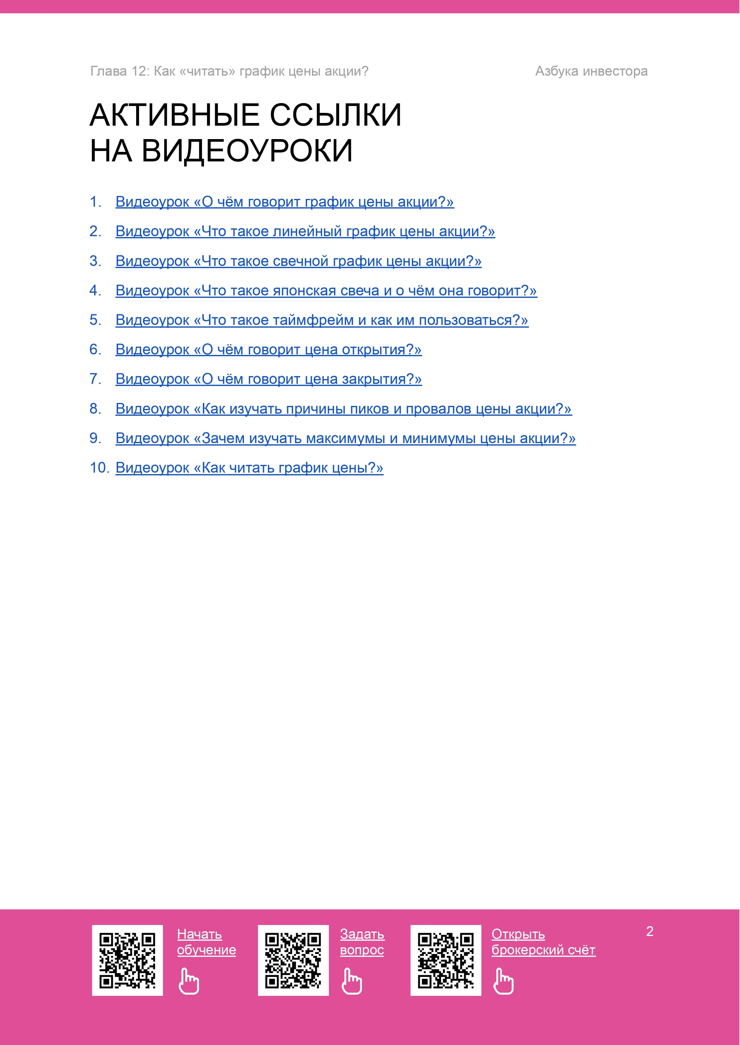 Как "читать" график цены акции? - 3