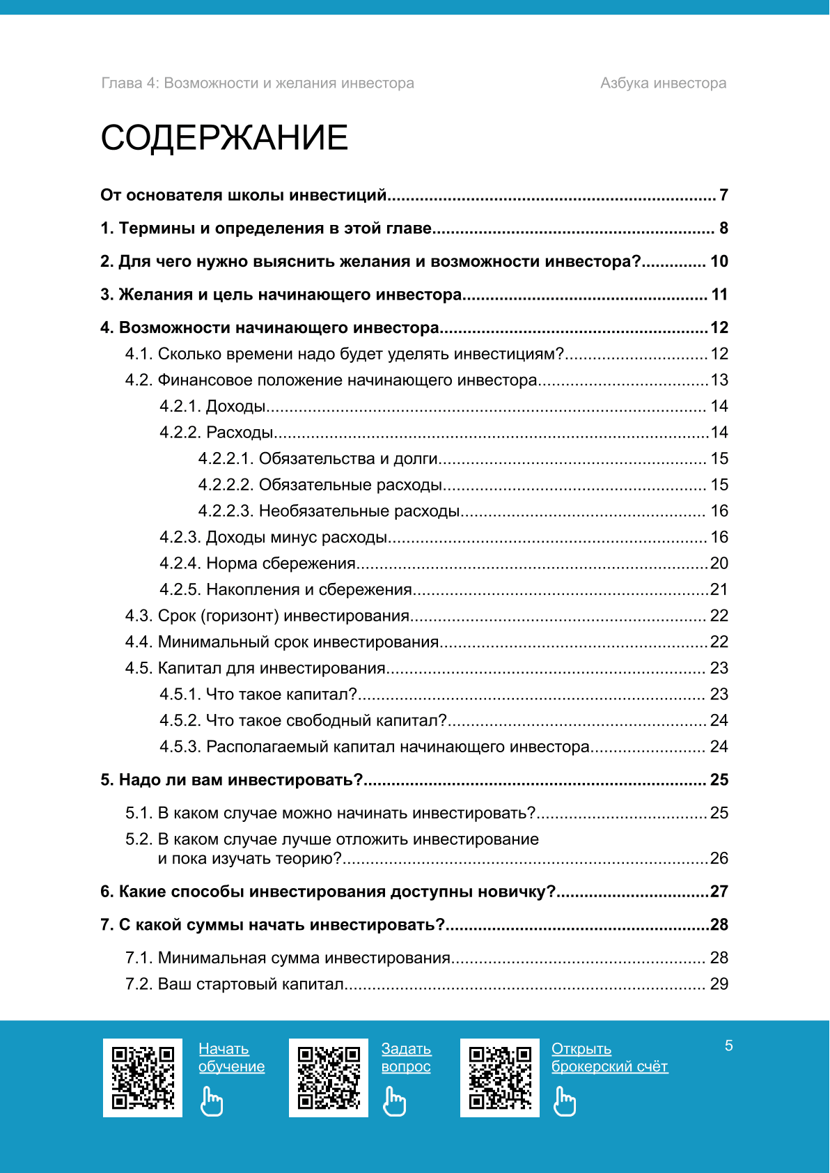 Желания и возможности инвестора - 2